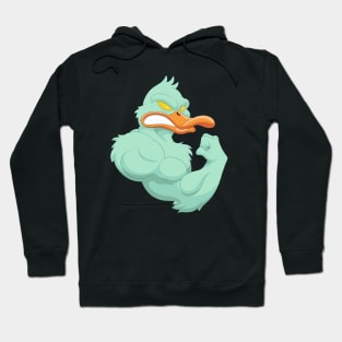 Duck Mascot muscle Hoodie